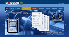 Desktop Screenshot of lattonedil.de